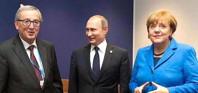 Russian, French, German Leaders Discuss Russia-NATO Relations over Phone